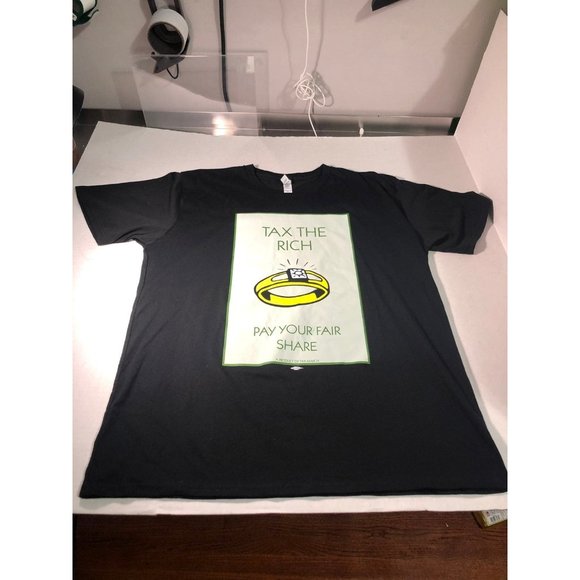 Tax The Rich- T shirt- EXTRA LARGE Sz - Picture 2 of 5
